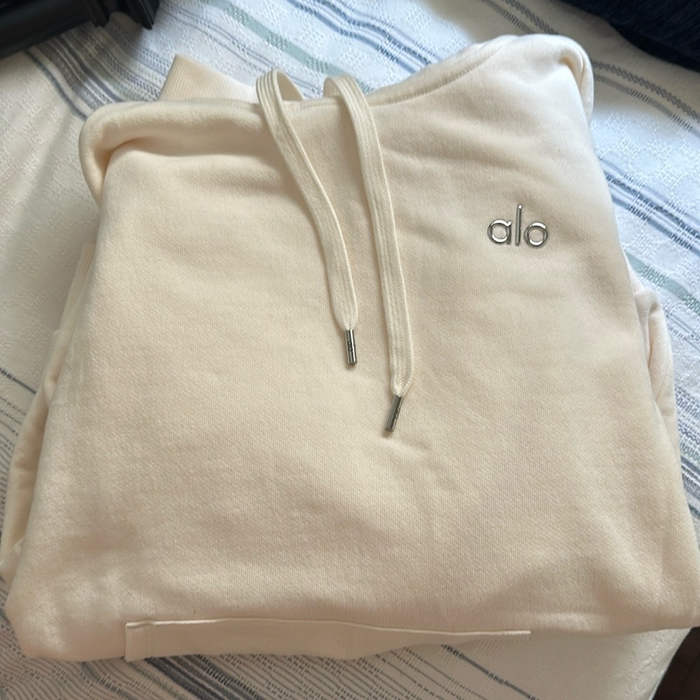 Alo, accolade hoodie, size S